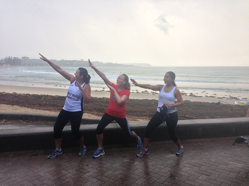 Manly Beach Running Club celebrates it’s 1 year birthday !!